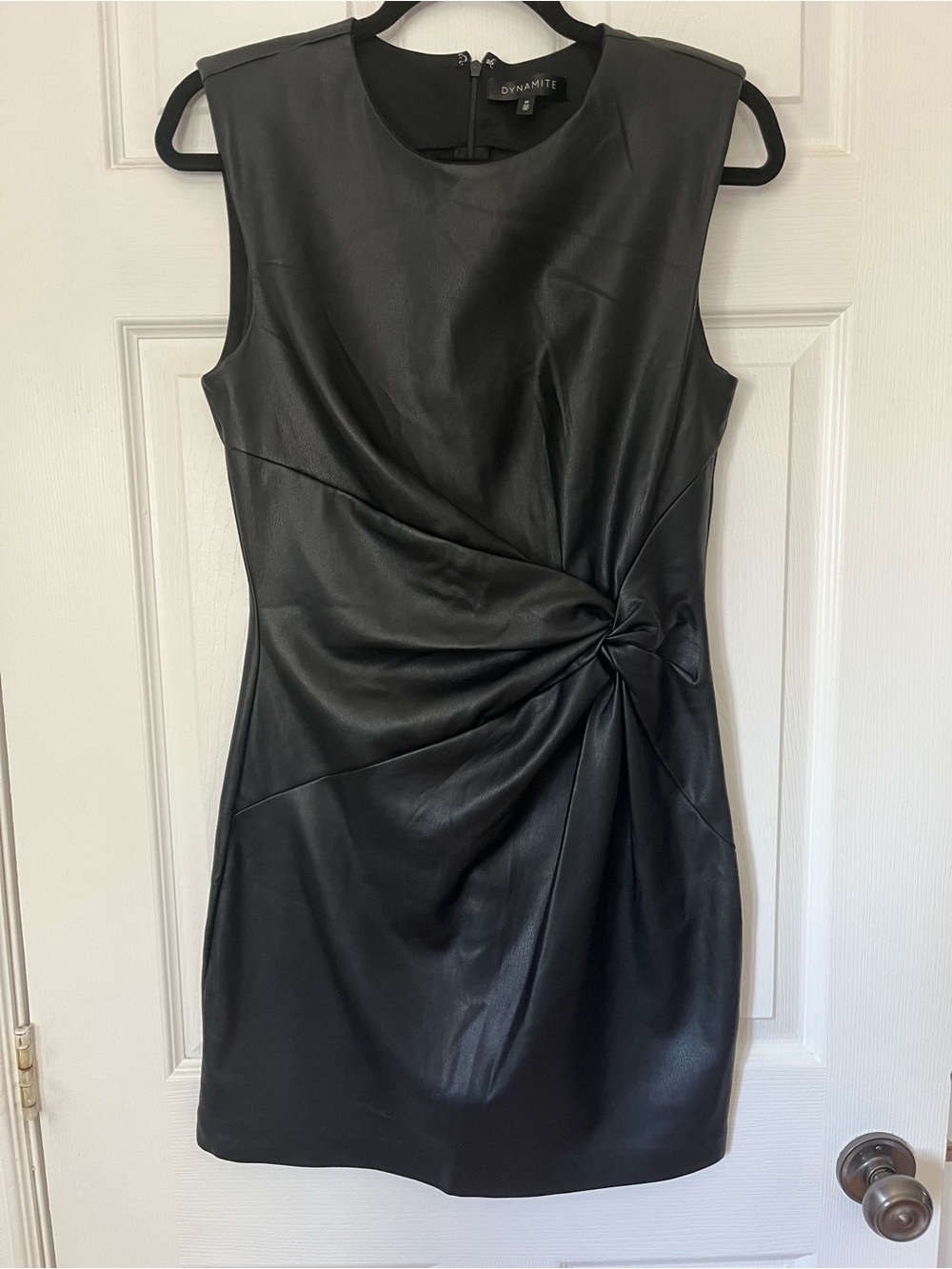Dynamite PU leather dress